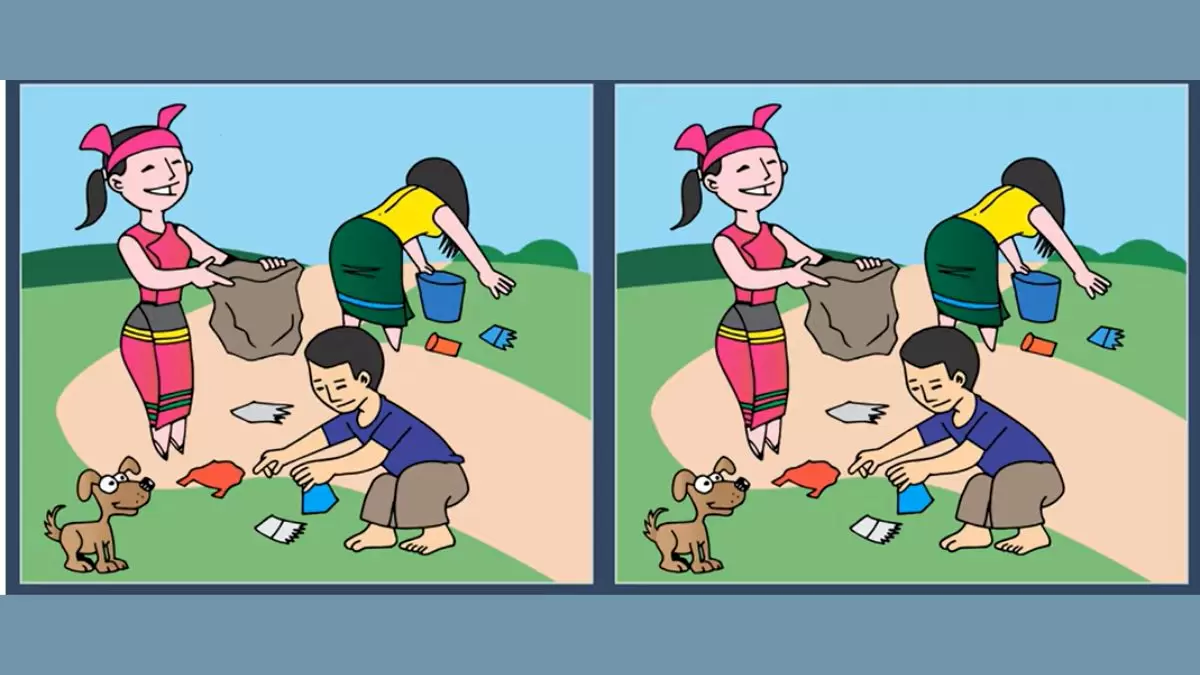 Illusion d'optique : trouvez la différence : Pouvez-vous trouver la différence entre ces deux images en 30 secondes ?